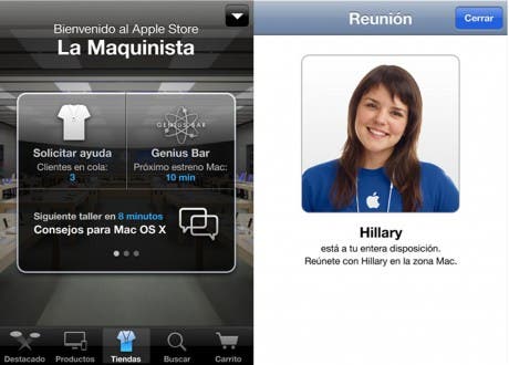 La aplicación de la Apple Store, ahora en España