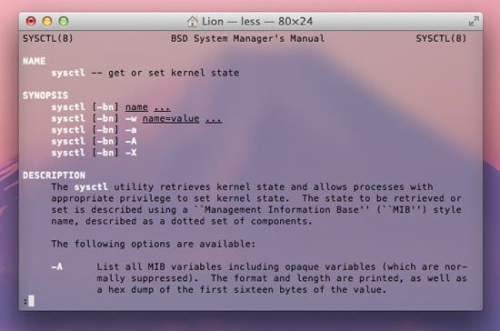 "Lavado de cara" a la aplicación Terminal en el nuevo sistema operativo Mac OS X Lion