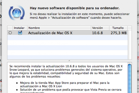 Mac OS X 10.6.8, prepara la llegada de Lion