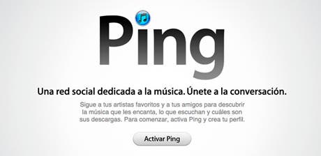 Página de inicio de Ping