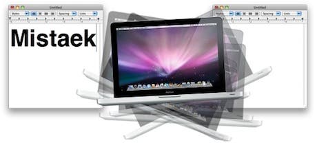 Usa la función de "agitar para deshacer" en tu MacBook