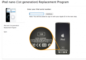 Apple reemplaza tu iPod nano de primera generación