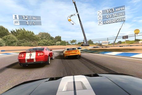 Real Racing 2, gráficos de consola en iOS