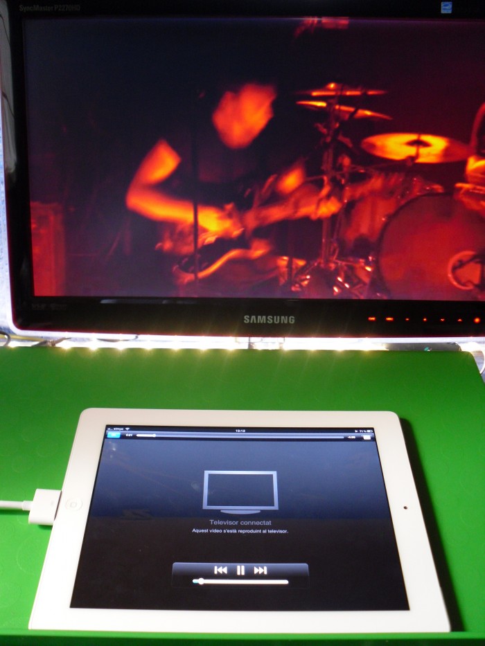 Probando el adaptador VGA