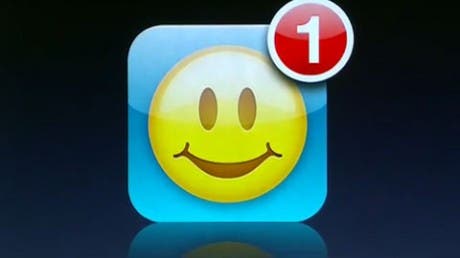 Icono de las notificaciones Push en el iPhone