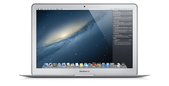 Centro de notificación de OS X 10.8