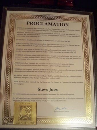 Premio Presidente Steve Jobs