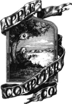 Primer logo de Apple