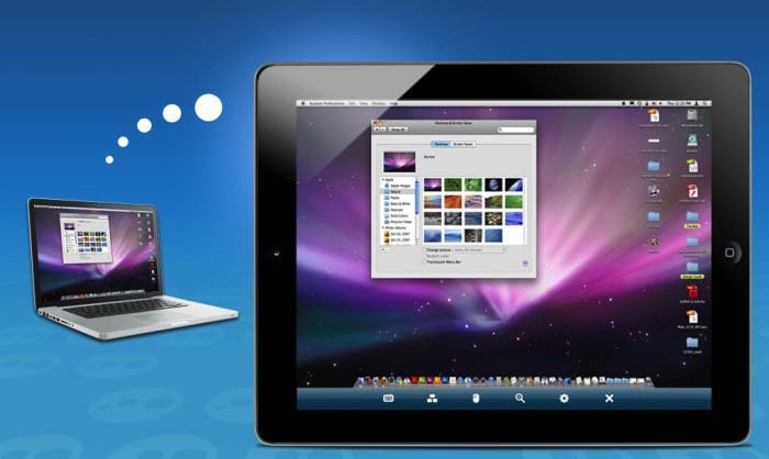 LogMeIn en iPad y MacBook