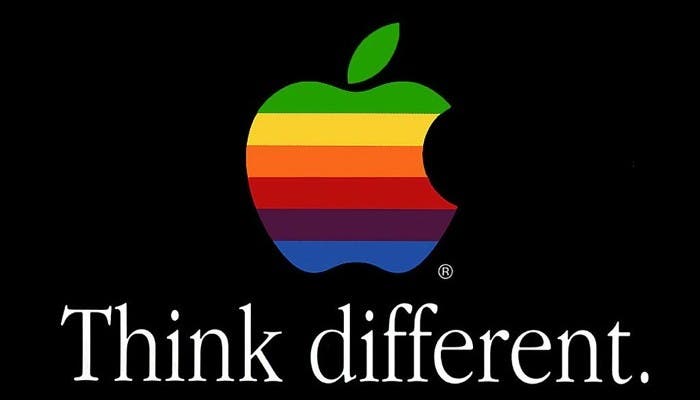 Logo retro de Apple