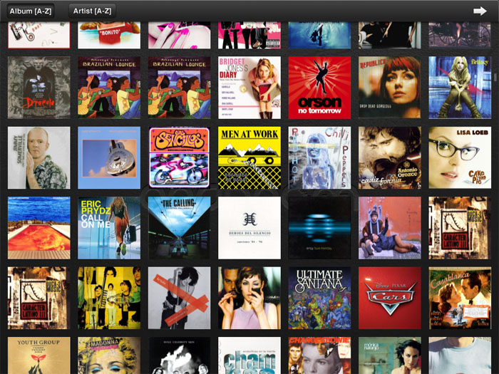 Discos en la mediateca