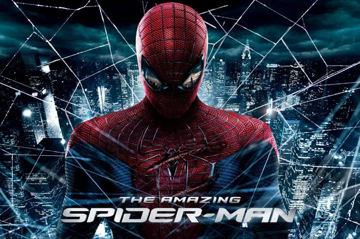 Pantalla de inicio de The Amazing Spider-man