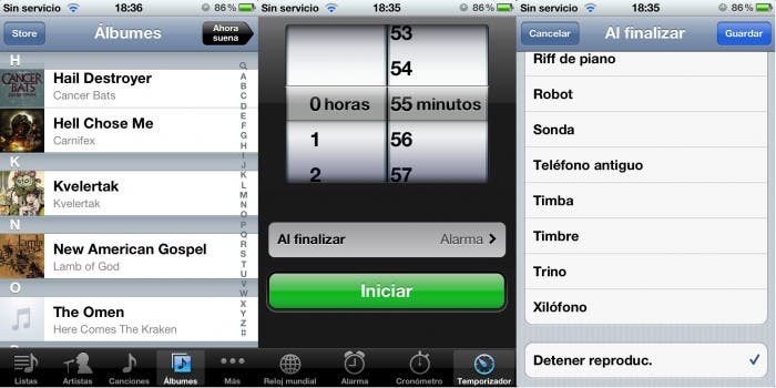 iOS temporizador
