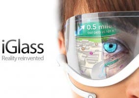 Concepto de gafas de Apple