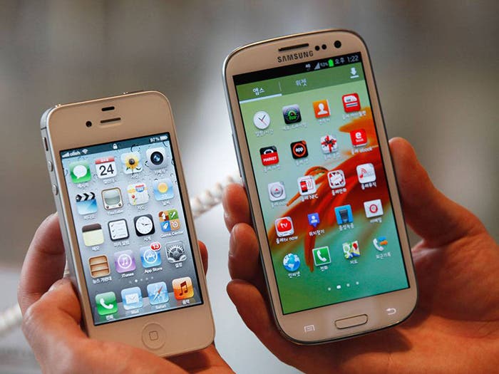 Comparación entre iPhone y Galaxy S3