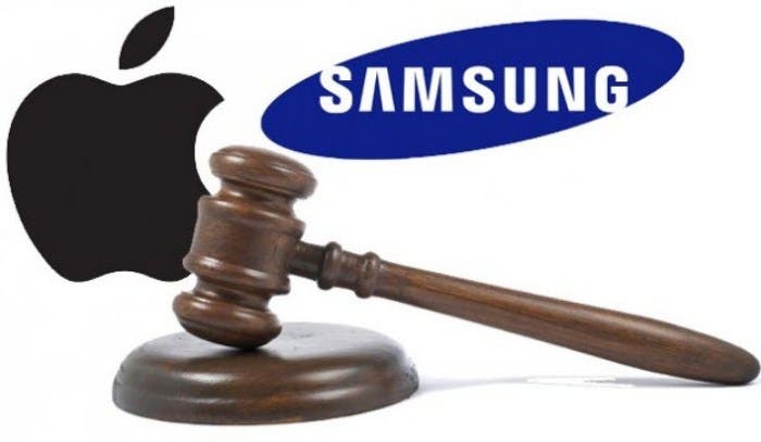 Apple vs Samsung logo