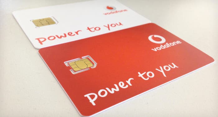 Las nuevas Nano-SIM de Vodafone