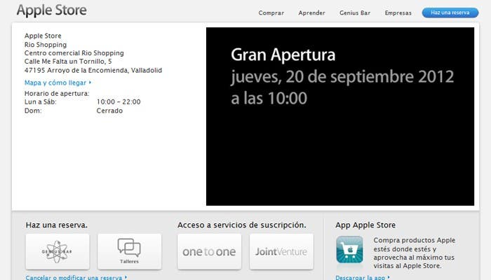 Apple anuncia la apertura este jueves de una nueva Apple Store en Valladolid