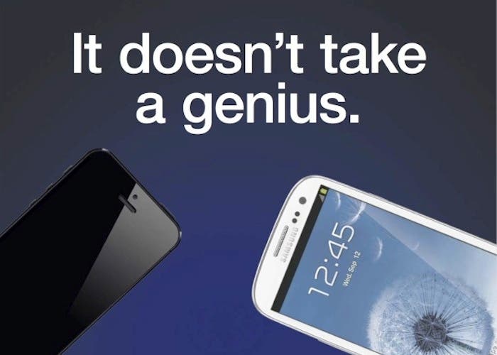 Anuncio de Samsung en contra del iPhone 5
