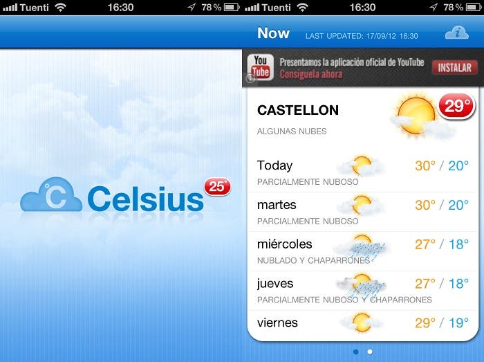 Celsius para iOS