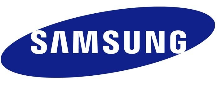 Logo de la compañía Samsung