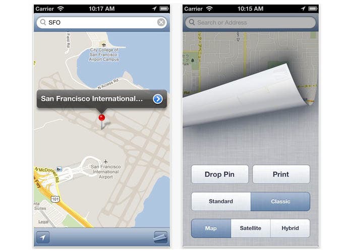ClassicMap mapas alternativos en la App Store
