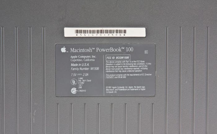 Apple Vintage | Macintosh PowerBook 100