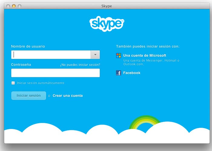 Actualización de Skype para Mac