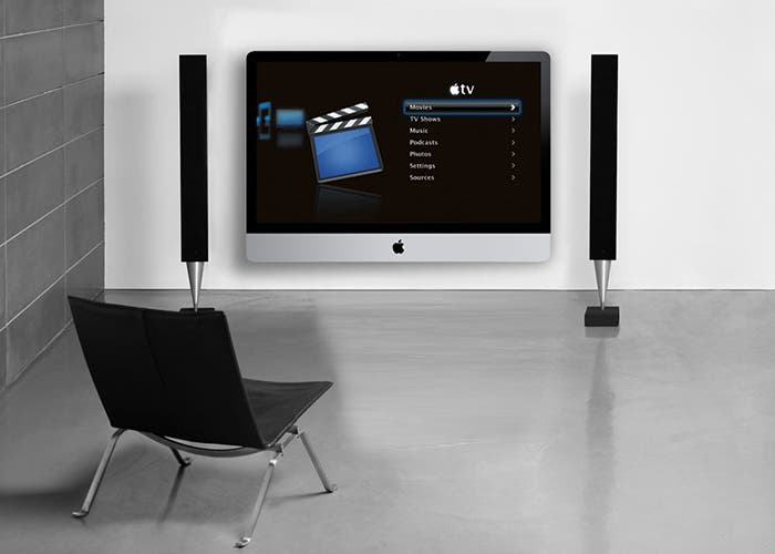 Televisor de Apple en el salón de casa