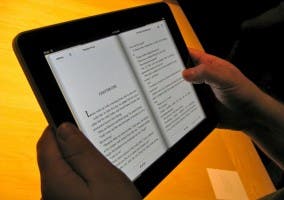 Lectura en iBooks en un iPad