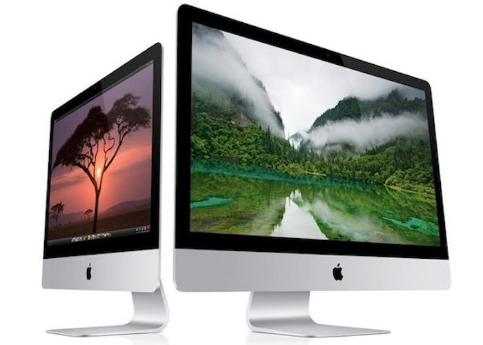 Nuevos modelos de iMac 2012