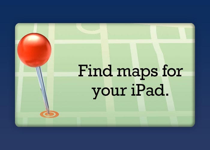 Sección de mapas en la App Store