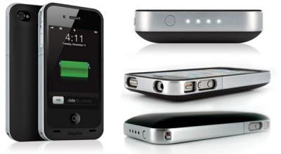 Mophie Juice PAck Air con iPhone