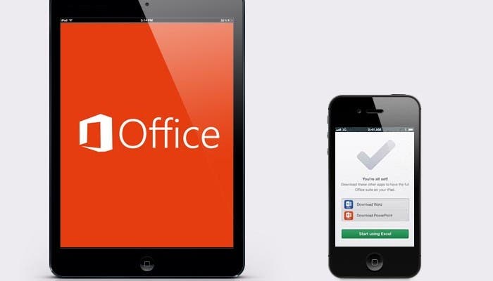 Versión para iOS de Office 2013