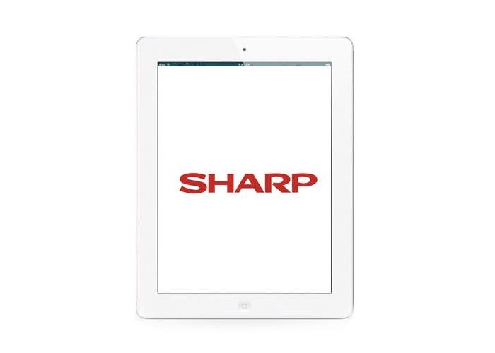 Pantalla de Sharp para iPad de cuarta generación