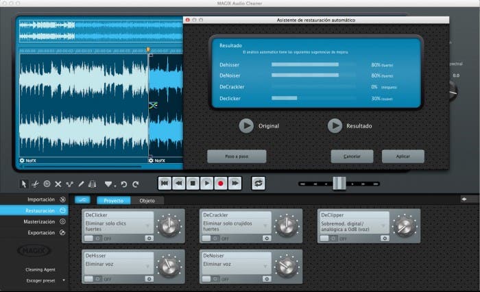 Probamos MAGIX Audio Cleaner Pro para OS X, editor de audio bastante completo