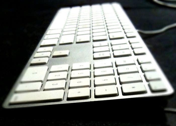 Foto del teclado numérico Apple