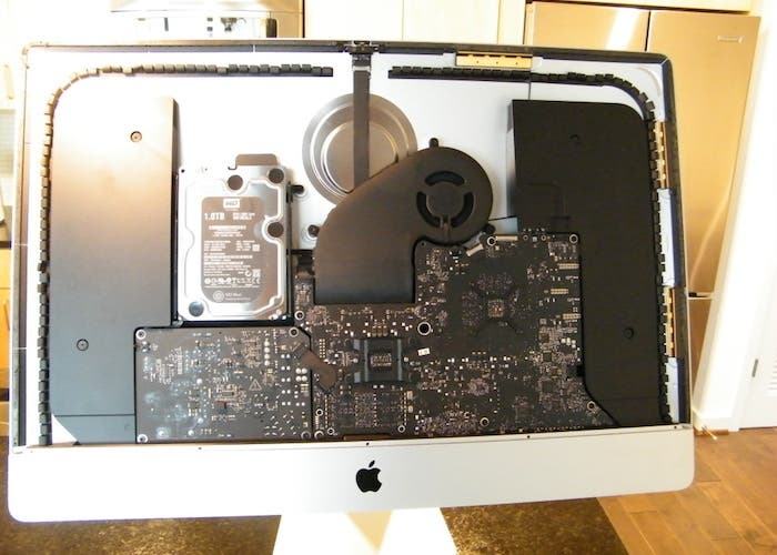 Interior del nuevo iMac de 27"