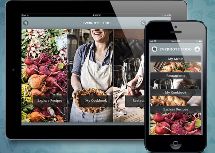Nueva versión para iPhone y iPad de Evernote Food