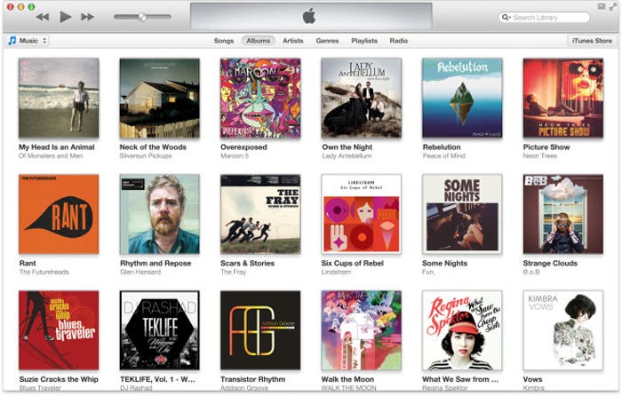 Nueva interfaz de iTunes 11