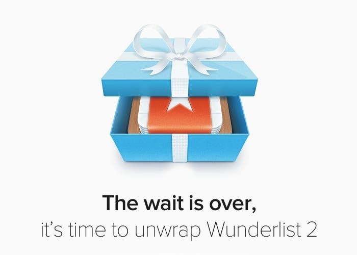 Wunderlist 2.0 ya disponible