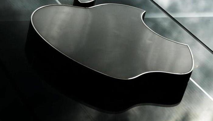 Logotipo de Apple en un edificio