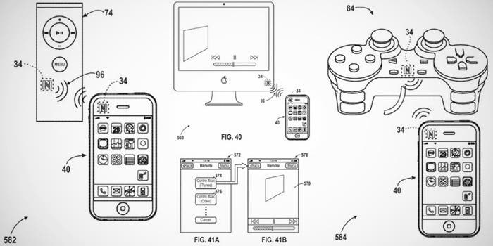 Imagen de uno de los conceptos patentados por Apple