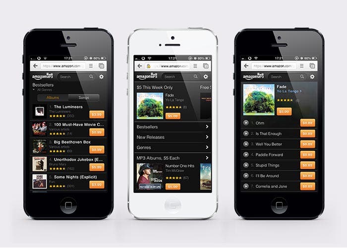 Amazon MP3 Store para iPhone