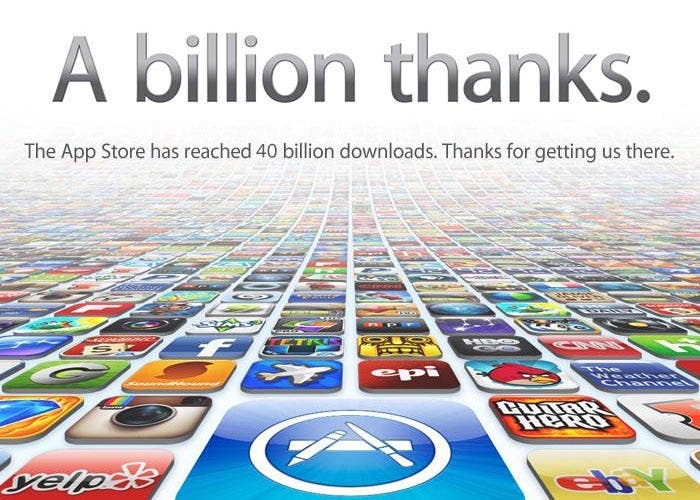 La App Store llega a los 40.000 millones de descargas