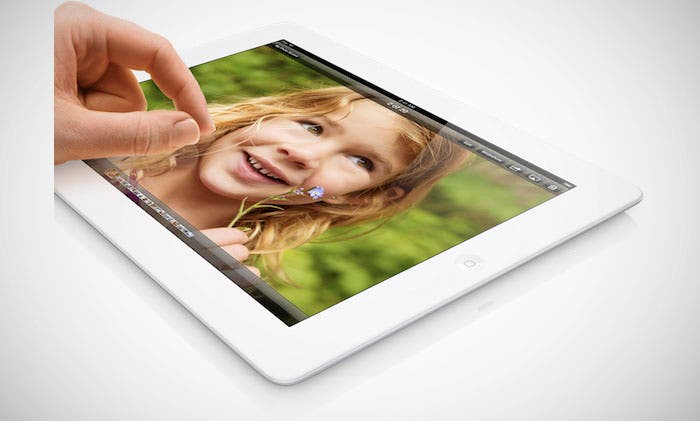 Imagen del iPad de cuarta generación