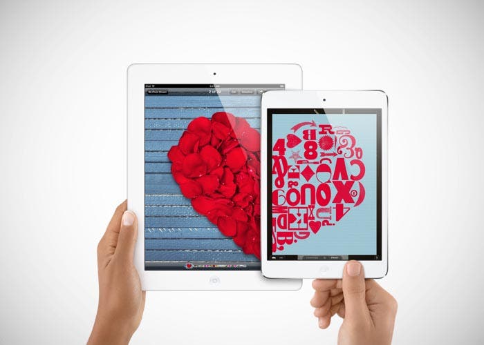 Regala un iPad por San Valentín