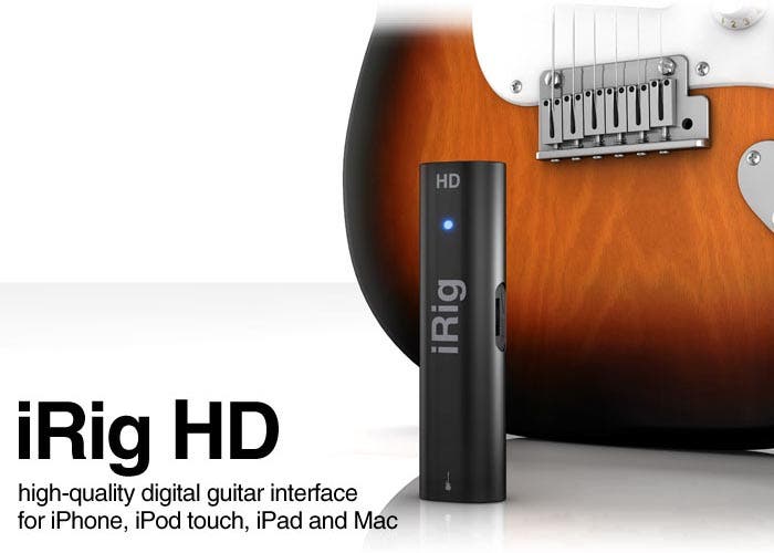 Interfaz para guitarra iRig HD