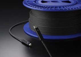 Nuevos cables Thunderbolt de fibra óptica