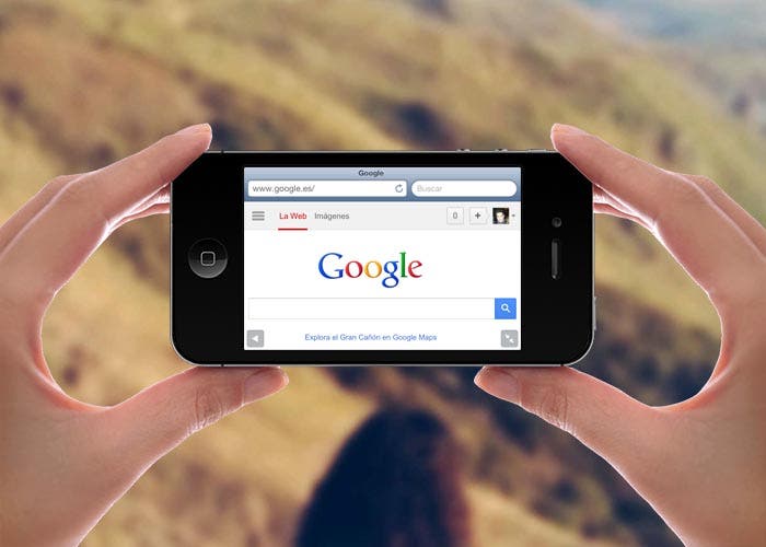 Google como motor de búsqueda en Safari